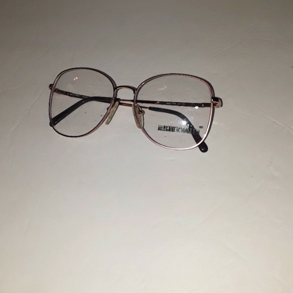 NEW DEMO MARCOLIN MOD 7015 COL 06 EYEGLASS ROSE GOLD FRAMES